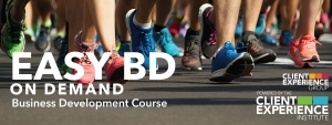 Picture of people running with text "Easy BD On Demand"