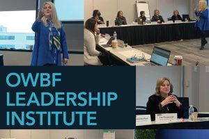 Training class at the 2021 OWBF Leadership Institute