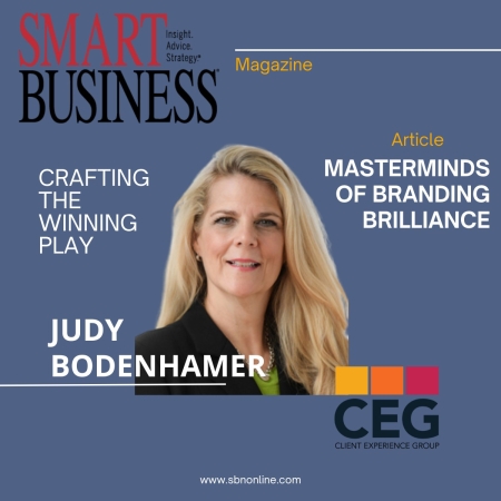 Picture of the Smart Business Network logo on the top left with a picture of the article author, Judy Bodenhamer in the center.